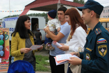 Акция по обучению населения мерам пожарной безопасности