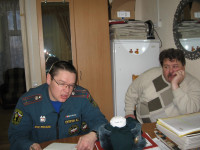 Учебная тренировка по эвакуации сотрудников и посетителей КЦСОН