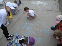 Открытие детских площадок