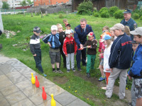 Открытие детских площадок