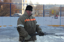 Каток от добровольцев