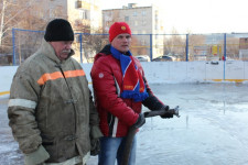 Каток от добровольцев