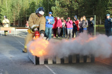 ДЮП "Экстрим" вернулась с областного слёта юных пожарных