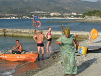 С Черноморского побережья вернулась группа ребят из тринадцатой школы