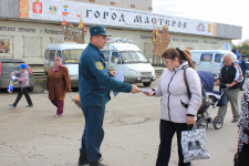 Профилактика пожарной безопасности на Ирбитской ярмарке