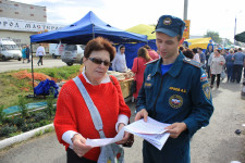 Профилактика пожарной безопасности на Ирбитской ярмарке