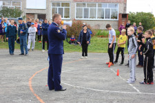 Большие гонки юных пожарных