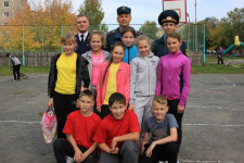 Большие гонки юных пожарных