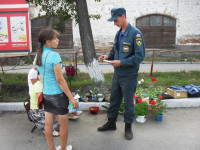 Профилактика пожарной безопасности на Ирбитской ярмарке