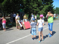 Ирбитский самовар в гостях на юбилейном дне рождении села Байкалово