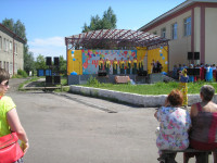 Ирбитский самовар в гостях на юбилейном дне рождении села Байкалово