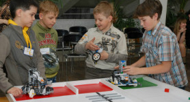 Воспитанники площадок Дворца молодёжи победили на Всероссийском конкурсе по робототехнике