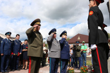 Сотрудники СИЗО-2 приняли участие в открытии музейного комплекса имени дважды Героя Советского Союза Григория Речкалова