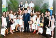 Приветствие золотых медалистов Свердловской области во Дворце молодёжи