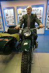 Ветеран ГАИ передал в музей ГУ МВД Свердловской области мотоцикл