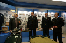 Ветеран ГАИ передал в музей ГУ МВД Свердловской области мотоцикл