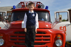 Первоклассное событие в Центре детского творчества с пожарными