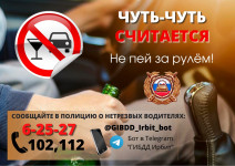 Не пей за рулем!