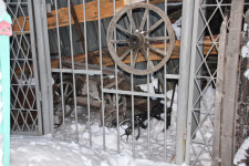 В Ирбите вновь ЧП – обрушилась часть крыши здания бывшей детской поликлиники (ул. Революции, 25а)