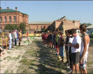 В 1 школе новая спортивная площадка