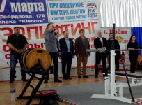 Виктор Шептий: В Ирбите созданы достойные условия для занятий пауэрлифтингом