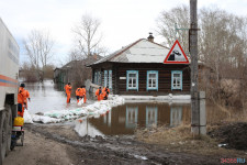 Паводок в Ирбите 12.04.2016 г.
