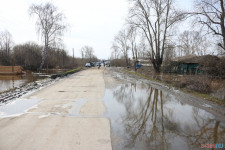 Паводок в Ирбите 18.04.2016 г. ФОТО