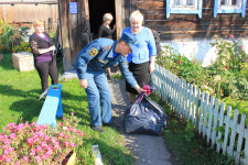 Сбор теплых вещей