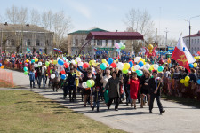 В Ирбите прошла Первомайская демонстрация
