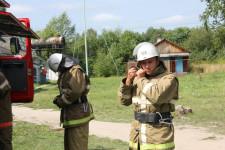 И вновь в Салюте гости из пожарной охраны