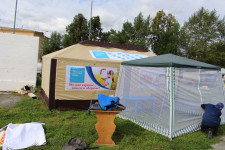 Фоторепортаж о подготовке к Ирбитской ярмарке