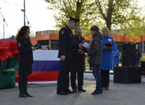 Сотрудники МО МВД России "Ирбитский" приняли активное участие в праздновании Дня Победы