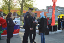 Сотрудники МО МВД России "Ирбитский" приняли активное участие в праздновании Дня Победы