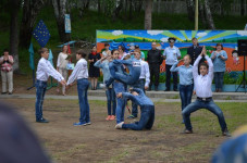 Общественники и полицейские Ирбита организовали интерактивную игру для воспитанников детского загородного лагеря