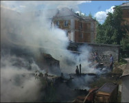 Пожар в Ирбите