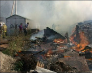 Пожар в Ирбите