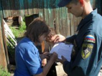 Рейд сотрудников 60 ПЧ ФПС по Свердловской области