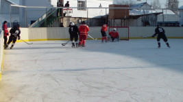 Ирбитчане сыграли в хоккей в Тавдинской колонии №24