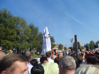 Открытие памятника Екатерине II в Ирбите 23.08.2013 г.