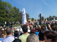 Открытие памятника Екатерине II в Ирбите 23.08.2013 г.