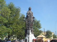 Открытие памятника Екатерине II в Ирбите 23.08.2013 г.