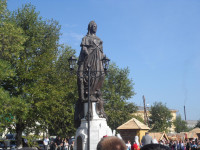 Открытие памятника Екатерине II в Ирбите 23.08.2013 г.