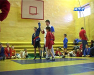 Самбисты на пьедестале