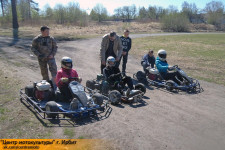 3 мая на стадионе в Сосновой роще состоялись соревнования по картингу