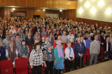 24 апреля в зале дворца культуры им. В.К. Костевича состоялось торжественное заседание детей войны