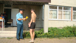 «Юные пожарные» в Ирбитском центре социальной помощи семье и детям