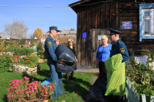 Сбор теплых вещей