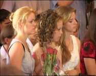 В 10 школе выпускной