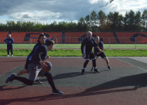 Ирбитские полицейские принимают участие в соревнованиях по стритболу