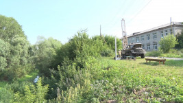 На правом берегу русла реки Ирбит начались инженерно-геологические изыскания